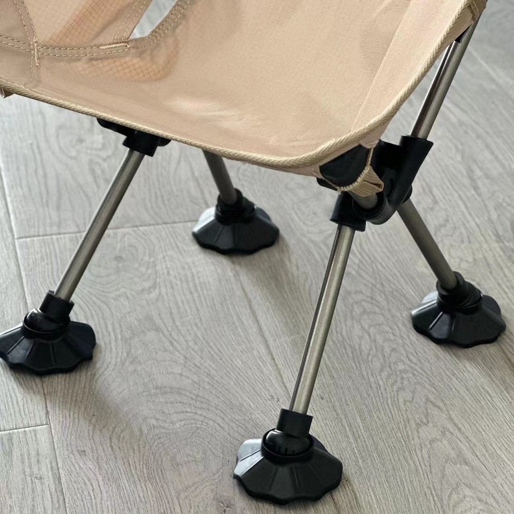 Camping Anti-trap Chair Covers Chair Foot Covers Adjustable Angle Design