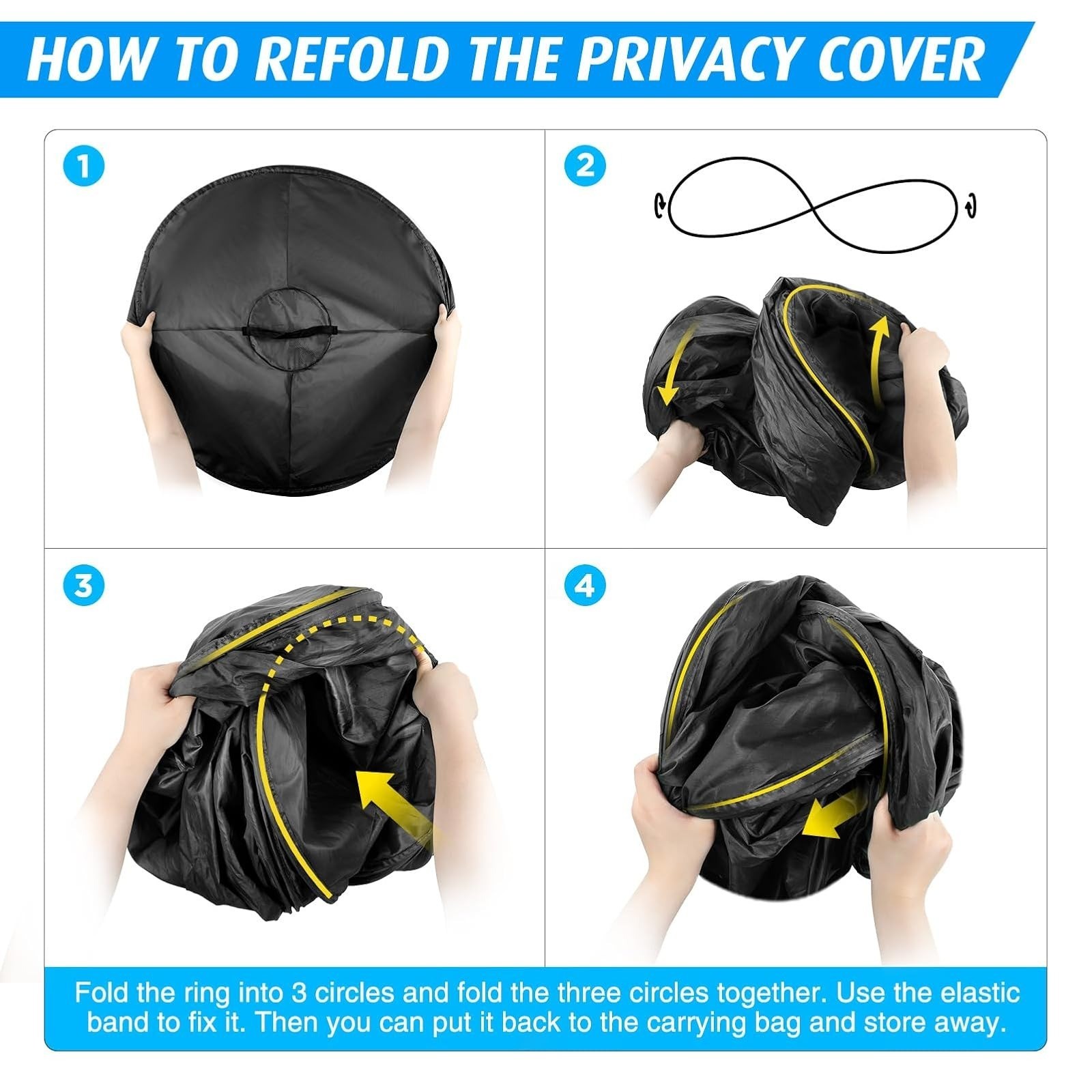Pankay Portable Outdoor Camping Toilet Tent – Pop Up Privacy Shelter