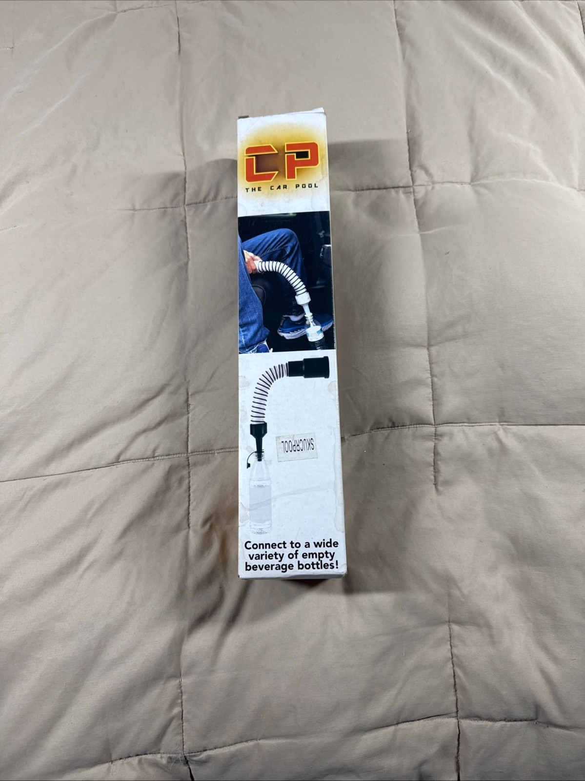 NEW The Car Pool The Worlds Most Portable Toilet Mens Travel Bottle Not Included