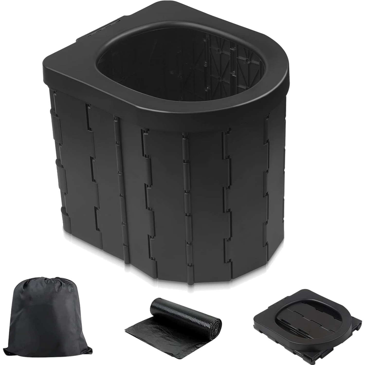 Multi-Functional Travel Commode – Ideal for Camping, Boating & Home Emergencies