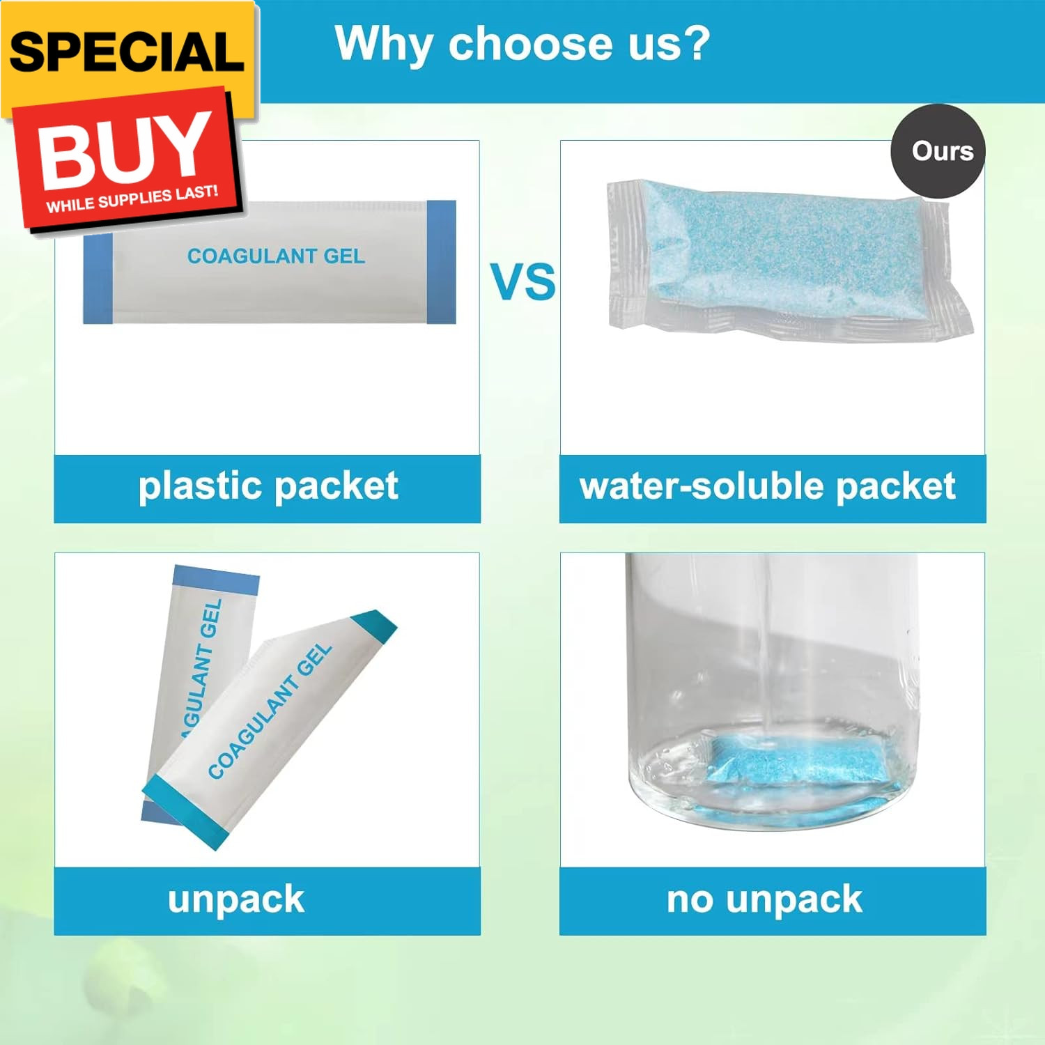 Self-Dissolving Poo Absorbent for Urine Super Absorbent Toilet Gel Powder for Po