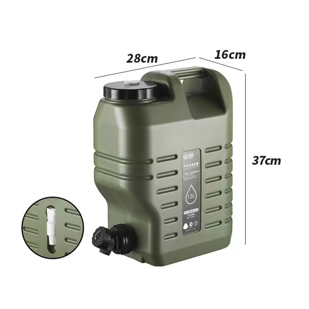 25L Camping Containers Portable PE with M2E9