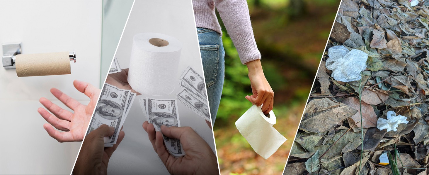 2 Pcs Pee Cloth, Pee Cloth for Women Hiking, Soft & Absorbent Pee Rag, Reusable