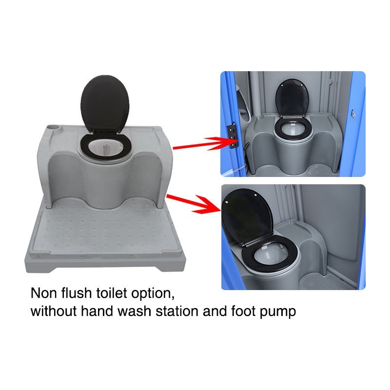 Factory Direct Sale Outdoor Portable Toilet Prefab Camp Toilet Price Portable
