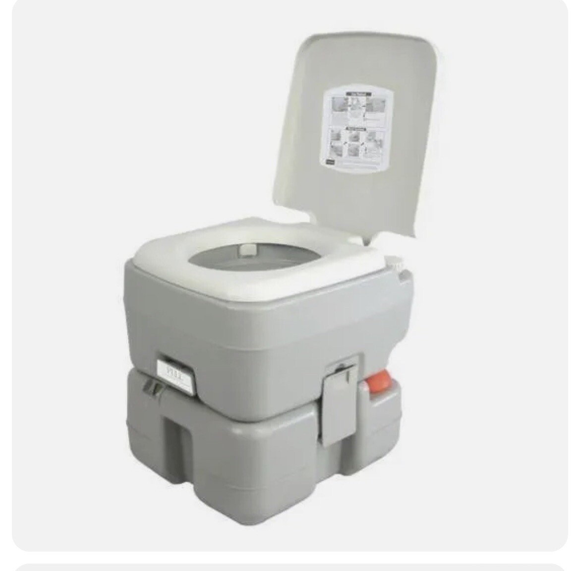Serene-Life SLCATL320 Portable Toilet – Outdoor & Travel Toilet, 5.3 Gal.