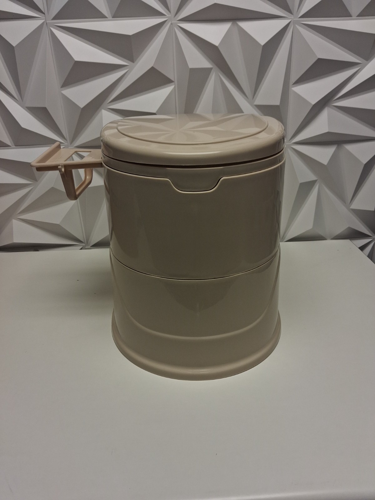 3 Part Portable Easy Assemble Toilet For Camping, Hiking and Travel