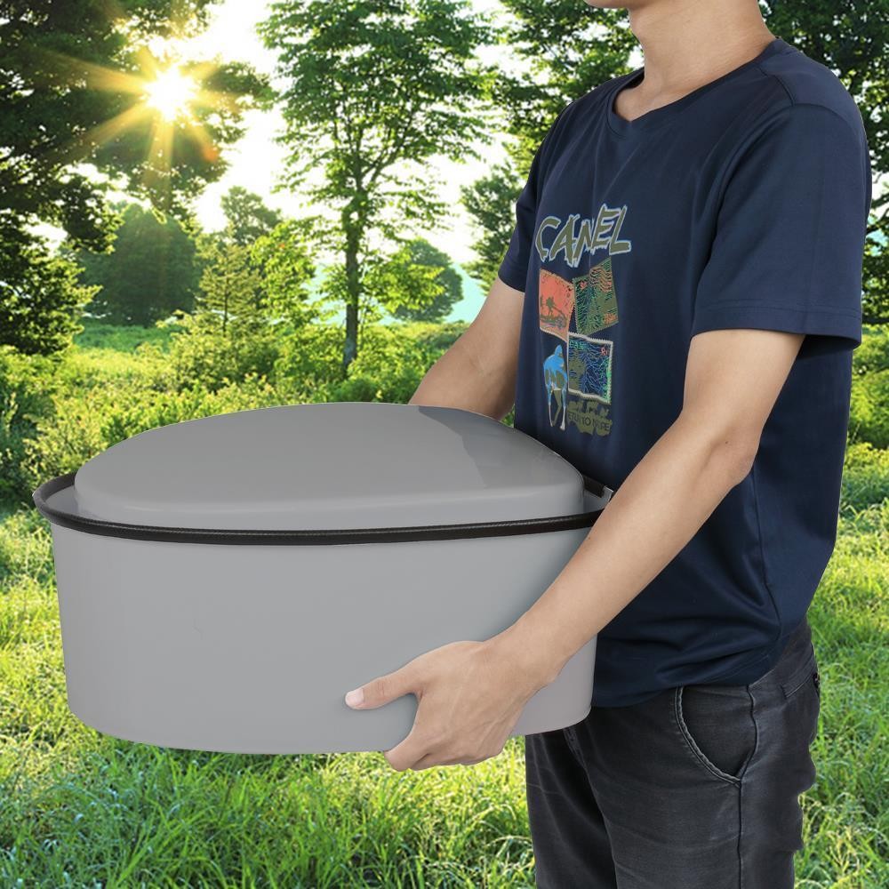5L Portable Toilet Seat Travel Camping Hiking Outdoor Indoor Potty Travel