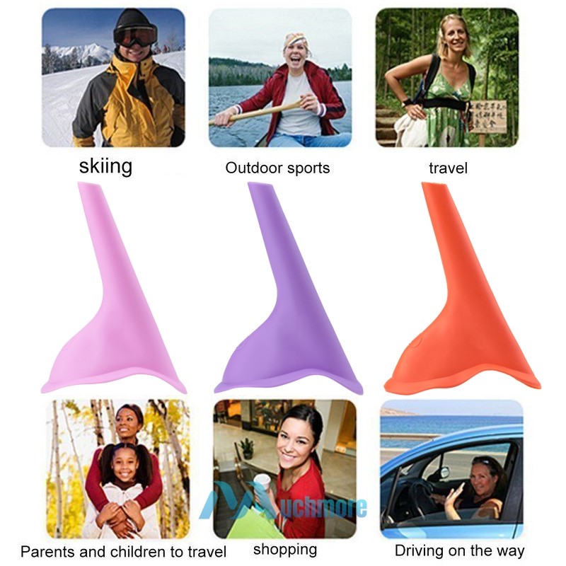 3~30pc Reusable Portable Urinal Women Female Travel Camping Travel Funnel Toilet