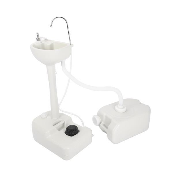 Portable toilet with sink and hand washing station – Camping WC with 20L flush