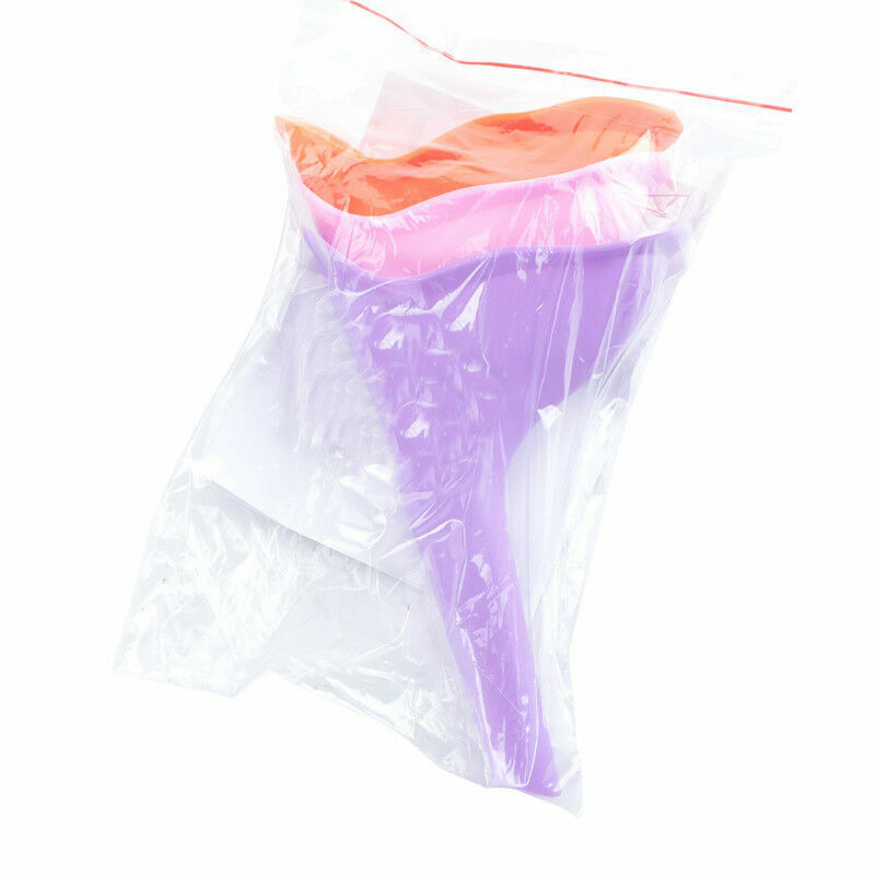 3Pcs Silicone Female Women Urinal Toilet Funnel Camping Travel Stand Pee Device