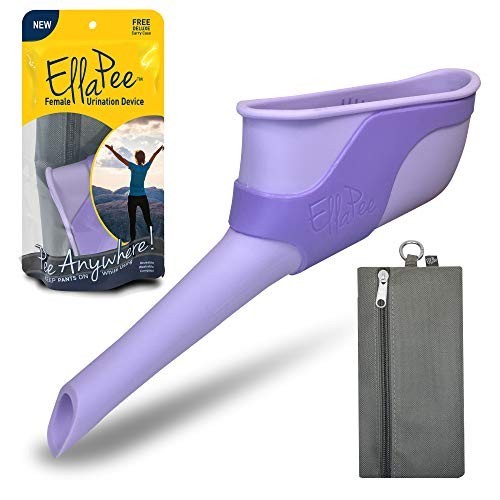 Female Urination Device Silicone Portable Funnel for Standing to Pee Camping