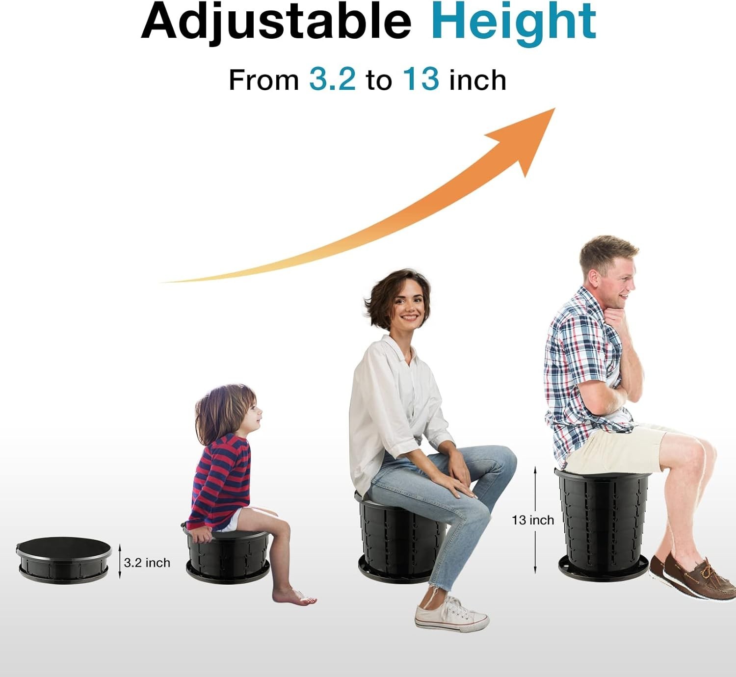 Portable Toilet with Waterproof Bag – Perfect for Camping and Outdoor Use