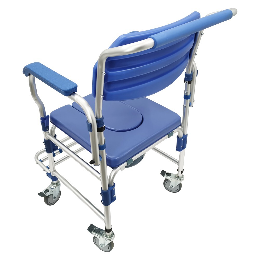 Folding Toilet Chair and Moving Toilet Chair For Elderly Pregnant Women