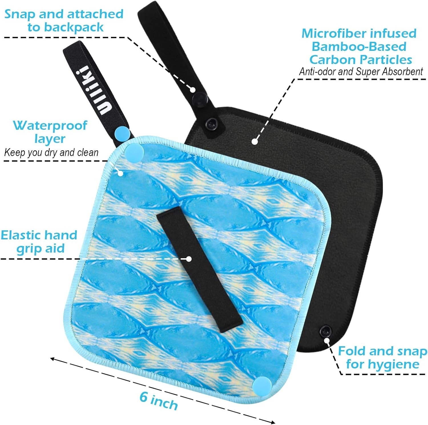 Eco-Friendly Reusable Women’s Pee Cloth for Hiking & Outdoor Adventures