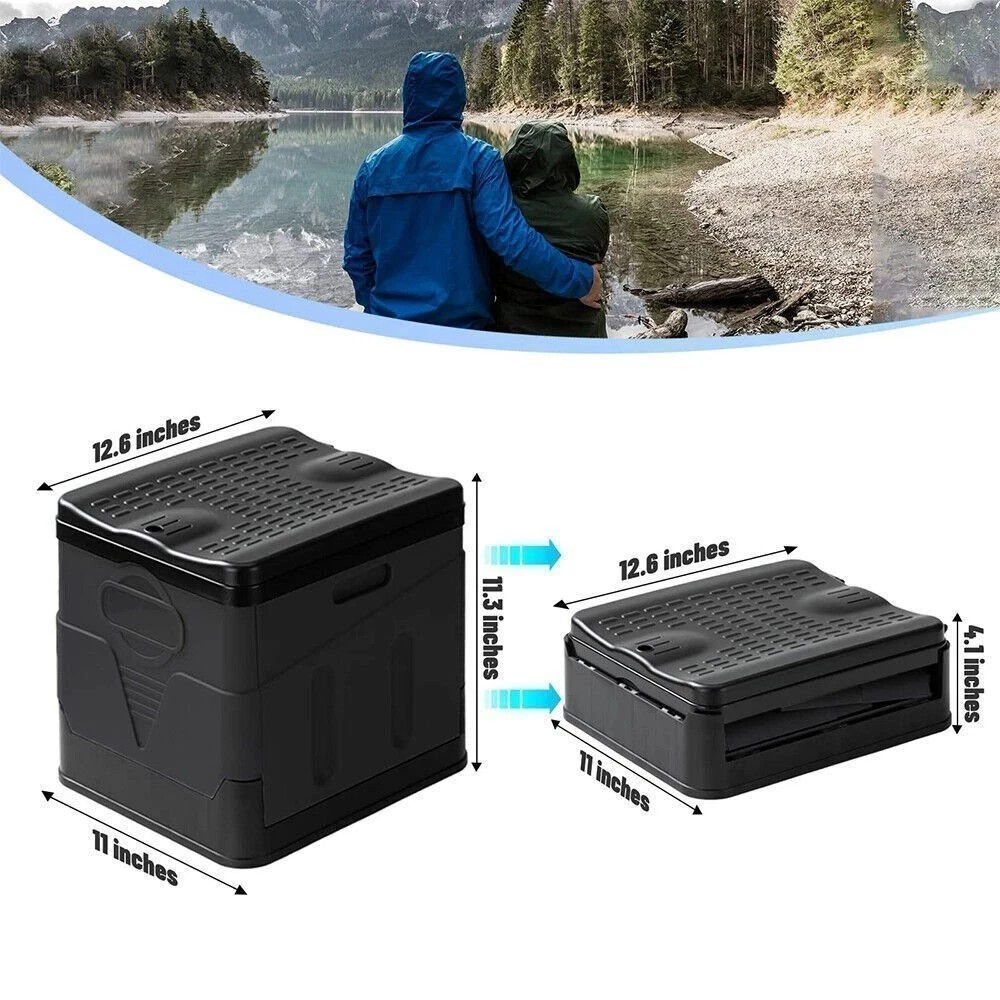 20L Portable Folding Toilet Car Outdoor Travel Potty for Camping Hiking Beach W