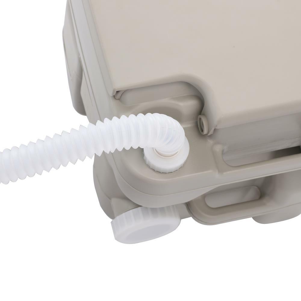 Removable Camping Sink Wash Basin W/ Portable Flush Toilet Outdoor Vehicle Party