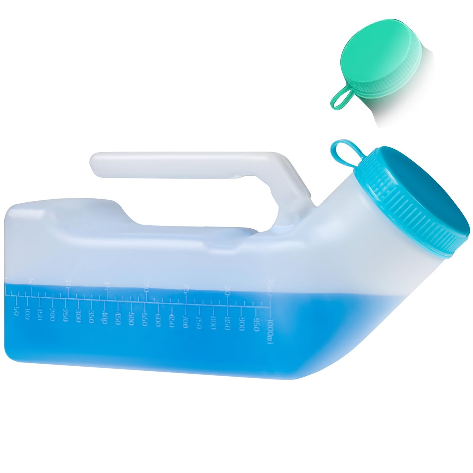 Urine Bottle for Men Women Portable Urinal Bottle Urine Bottles 1000ml Pin…
