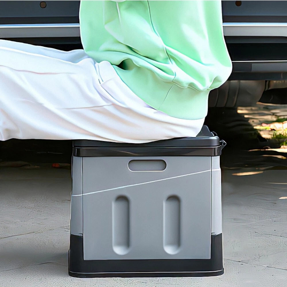 20L Portable Camping Toilet Foldable Potty for Car Travel & Hiking