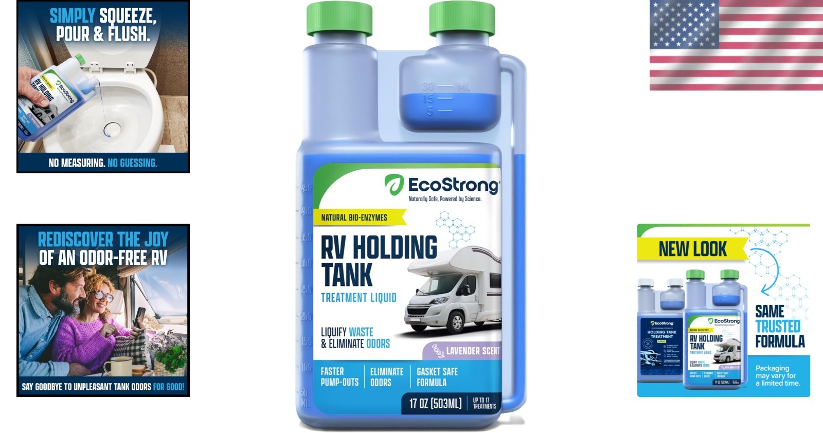 Lavender RV Black Tank Treatment | Waste Digester | 17 Oz