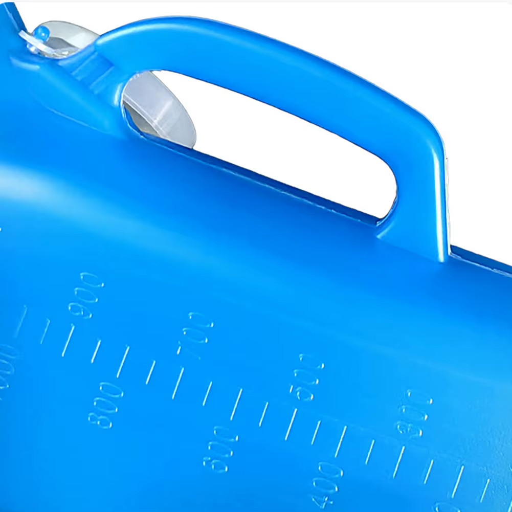 Portable Urinal for Men 40 fl oz Spill Proof Pee Bottle with Lid for Car Travel