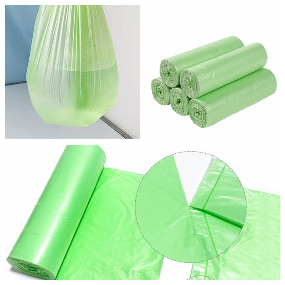 100Pcs Portable Composting Biodegradable Bags Camping Festival Toilet Home Clean
