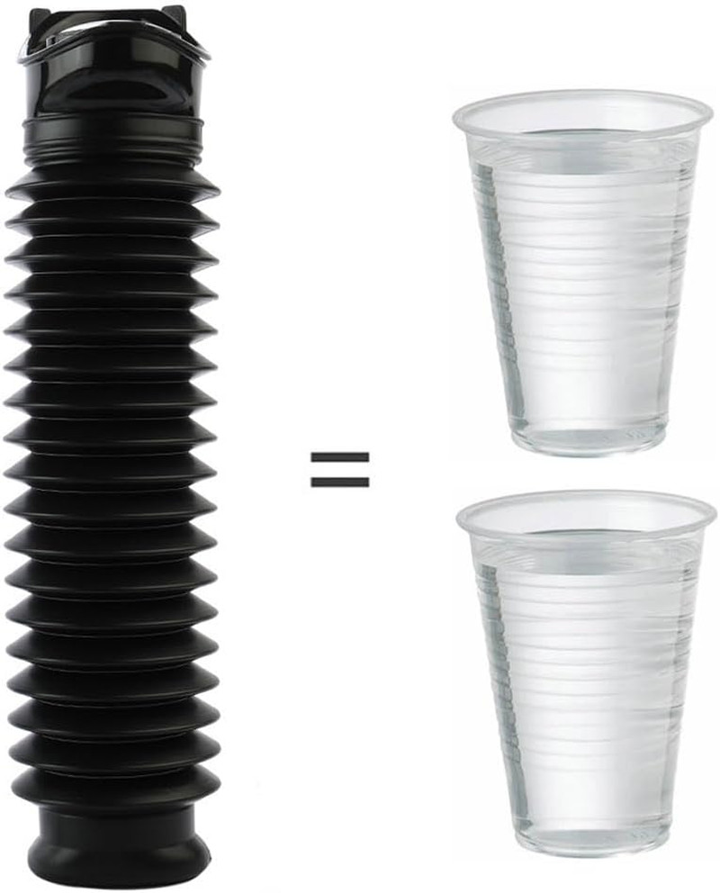 Portable Urinal for Men Women, Spill Proof Travel Emergency Urinal Bottle, Leak-