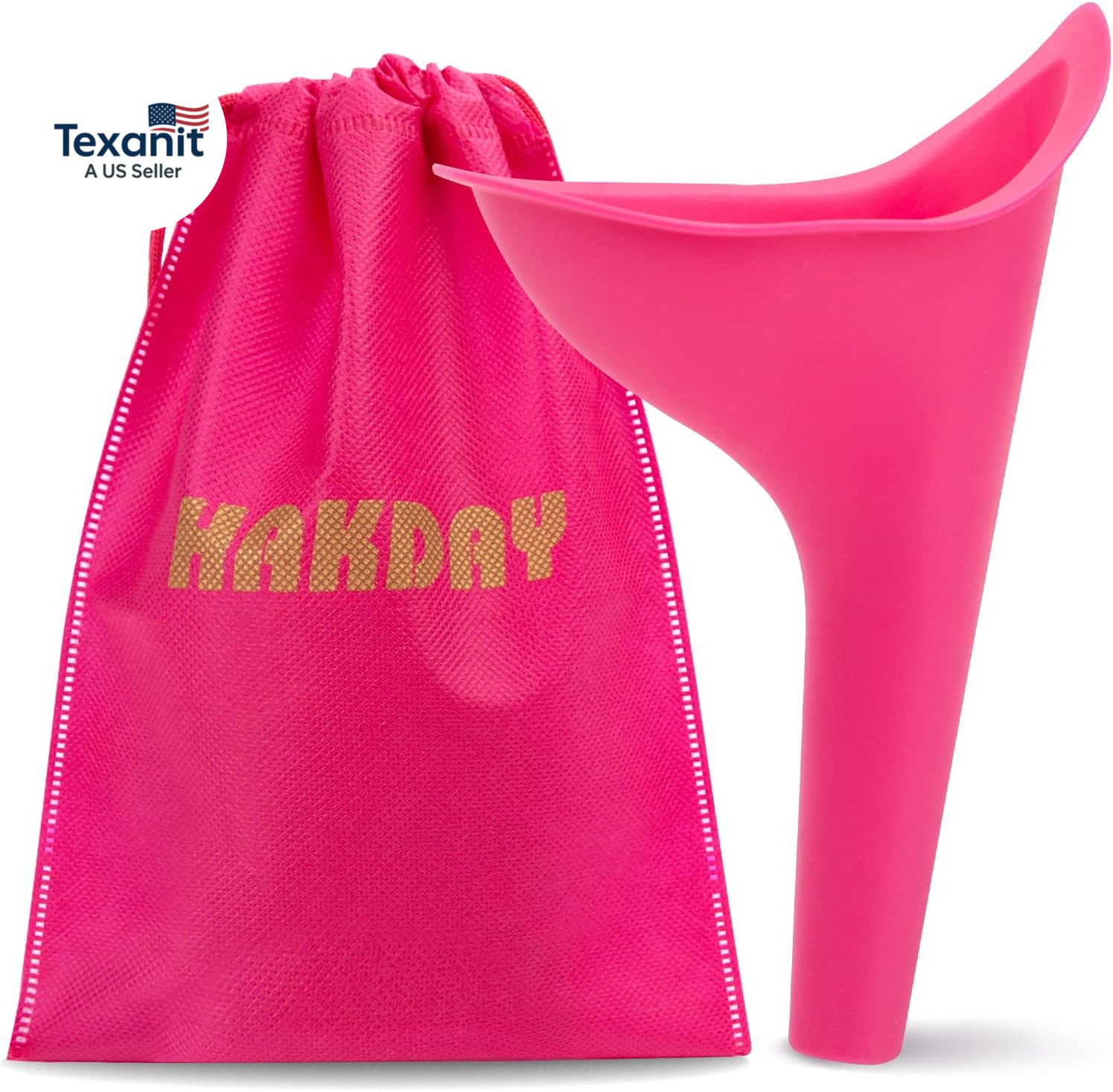 Female Urinal for Women, 4PCS Portable Urination Device Pee Funnel for Travel Ca