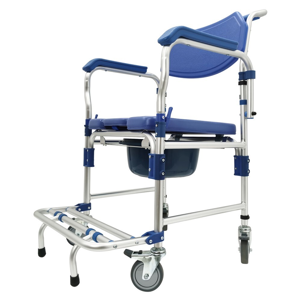 Folding Toilet Chair and Moving Toilet Chair For Elderly Pregnant Women