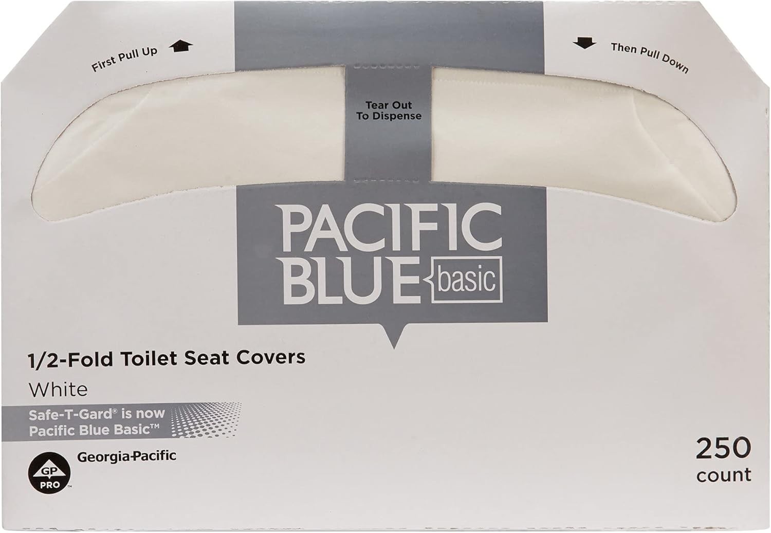 Georgia-Pacific Pacific Blue Basic Disposable Toilet Seat Covers 20 Packs