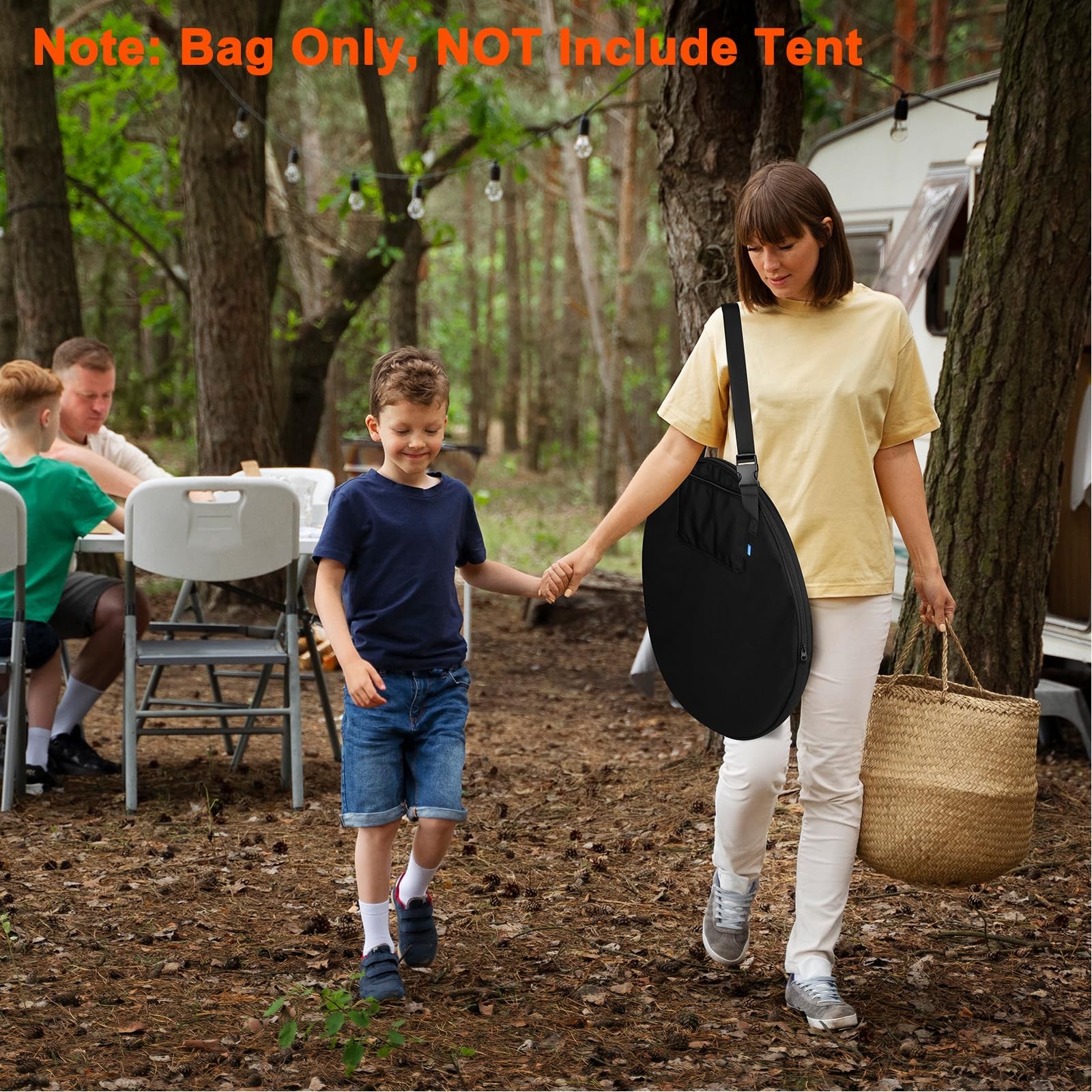 Carry Bag for Pop Up Privacy Shower Tent, Lightweight Replacement Bag with Sh…