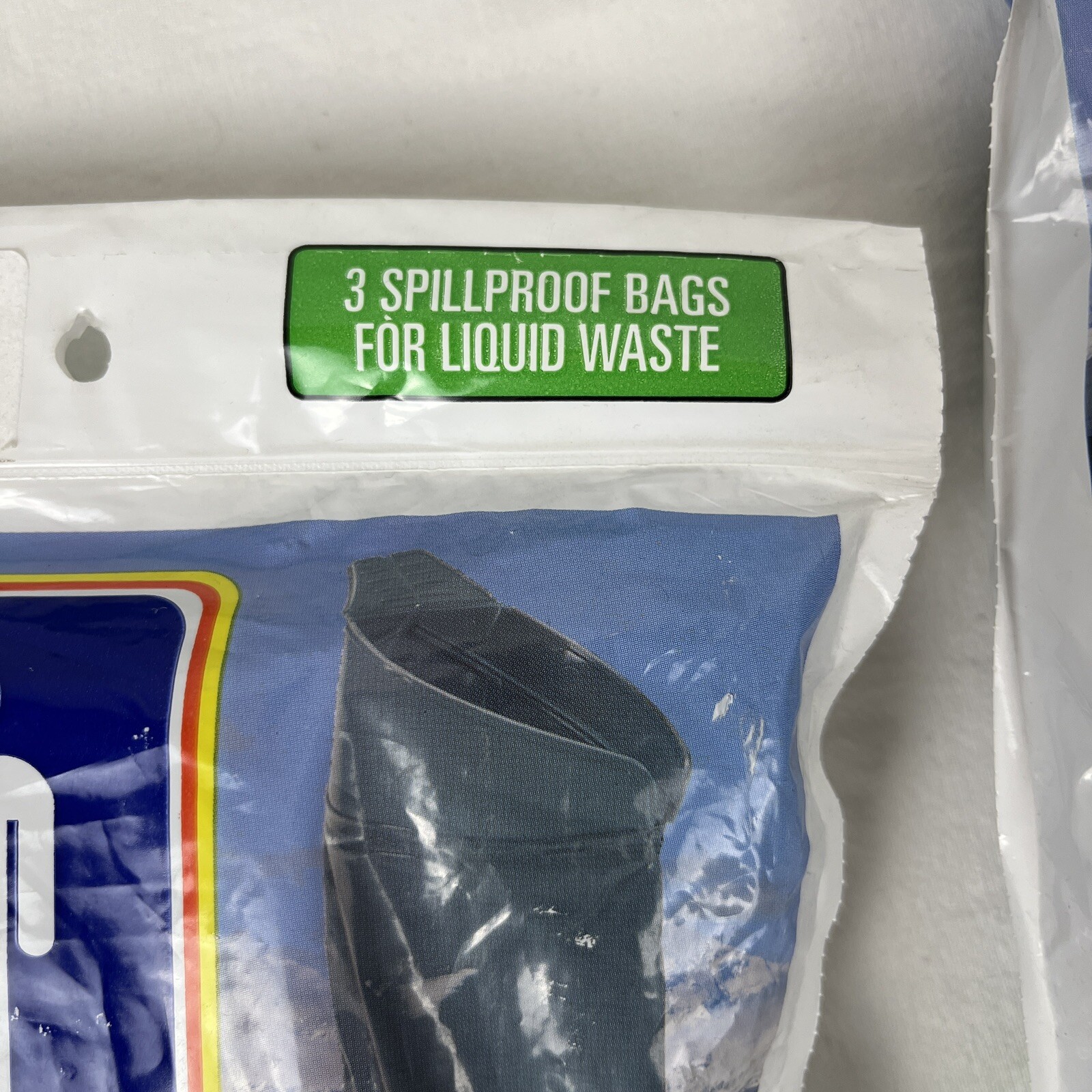 Restop 1 Disposable Travel Toilet Liquid Waste Bag Hygiene Sanitation 15 bags