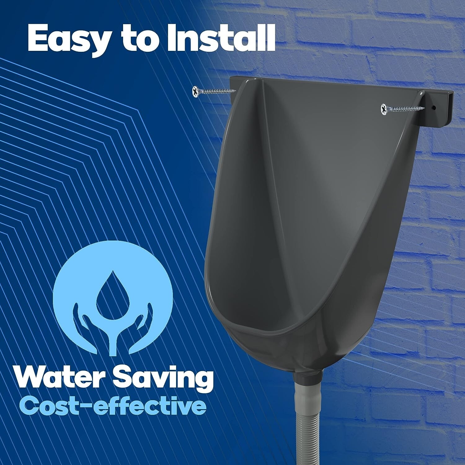 Waterless Urinal with Hose – Outside Urinal, Outdoor Plastic Urinals, Outdoor…