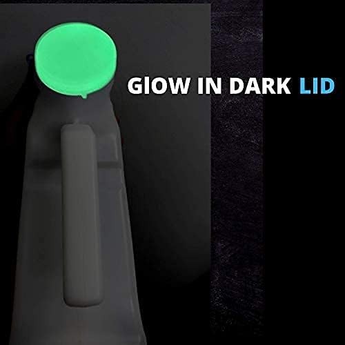 Innovative Men’s Urinals by PerfectMed – 32 oz, Glow-in-Dark Lid & Spill-Proof