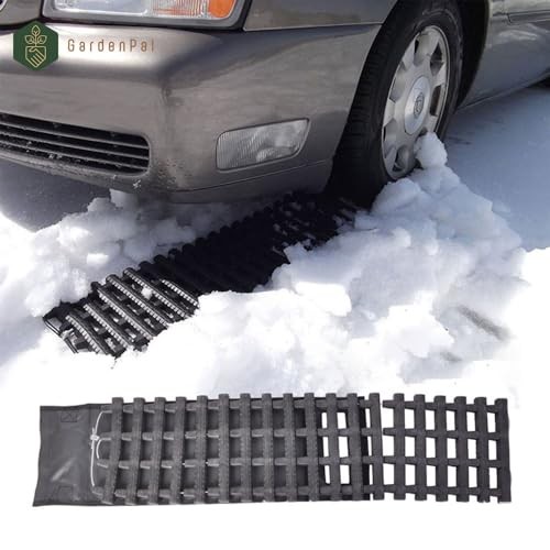 80CM 2PCS Tire Traction Mat, Portable Emergency Devices for Snow, 31.5 in/2pcs