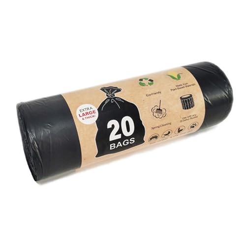 Biodegradable Camping Toilet Waste Bags & Trash Bags, 8 Gallon Compostable