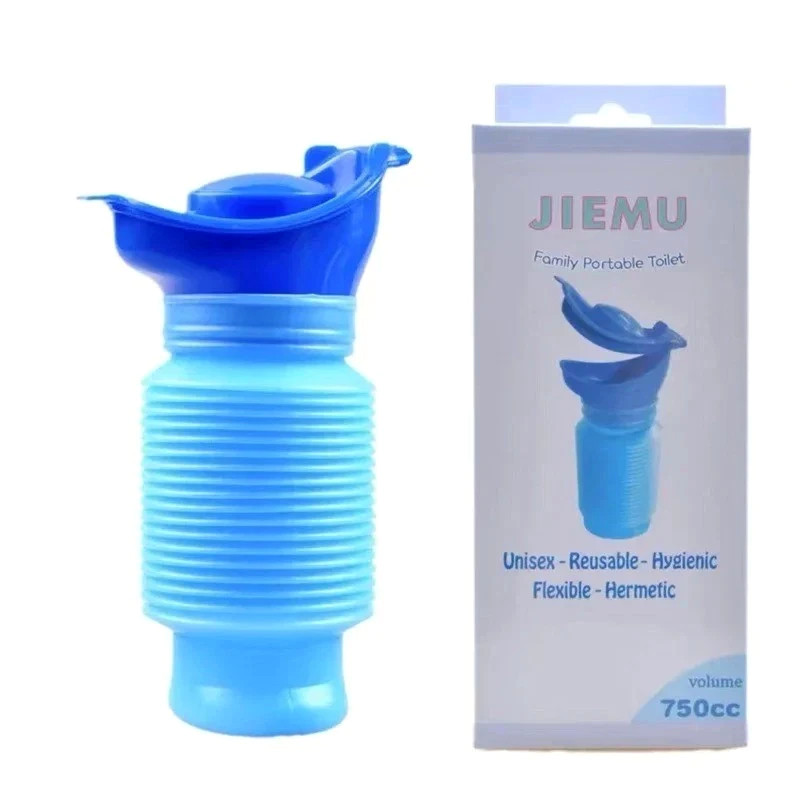 Male Female Portable Urinal Travel Camping Car Toilet Pee Bottle Emergency Kit