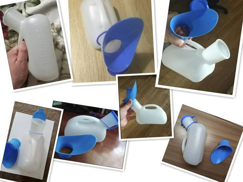 Portable Plastic Mobile Urinal Toilet Aid Bottle Outdoor Camping Travel reuseKit