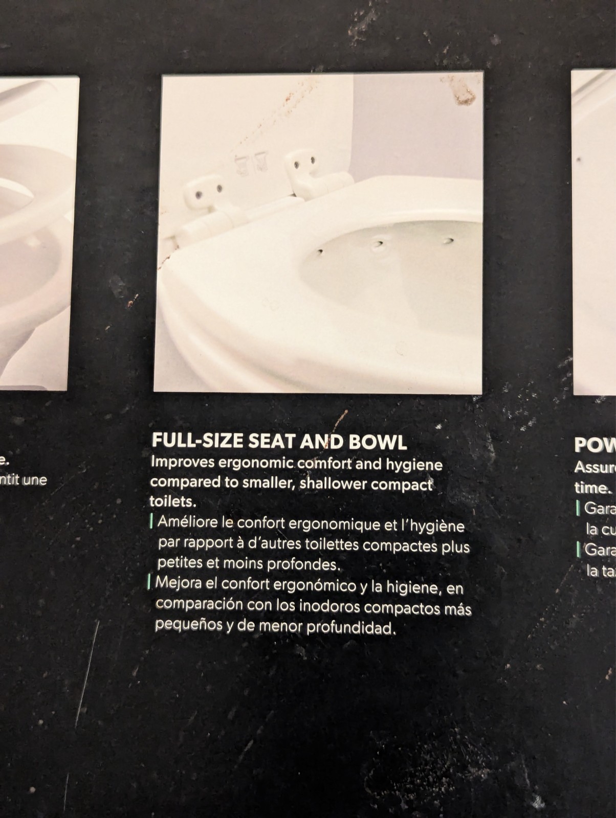 Dometic 310 Porcelain Gravity-Flush Toilet- White 9108923941 WSC/RT/White *Read