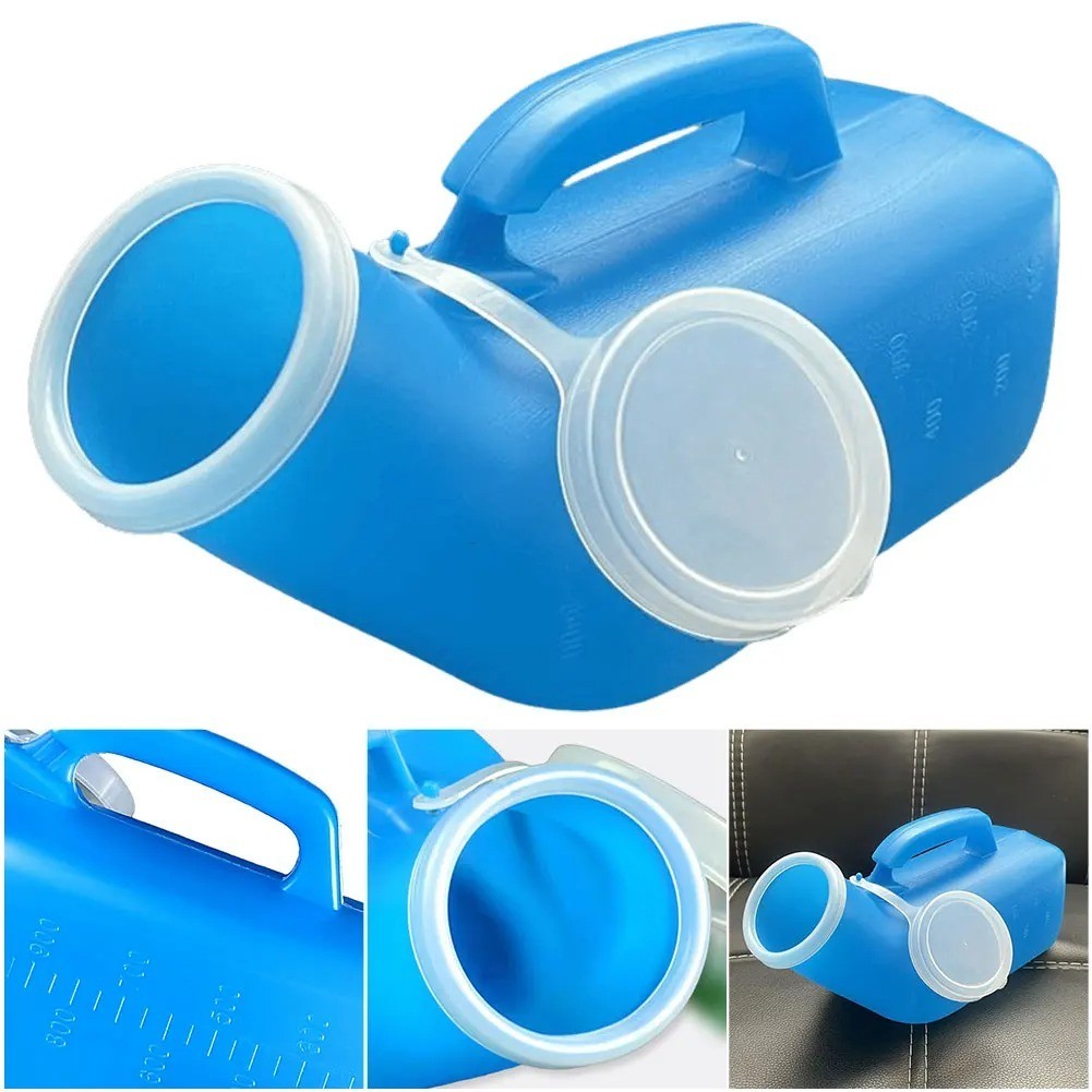 1200ml Male Urinal Bottle Spill Proof Portable Pee Container