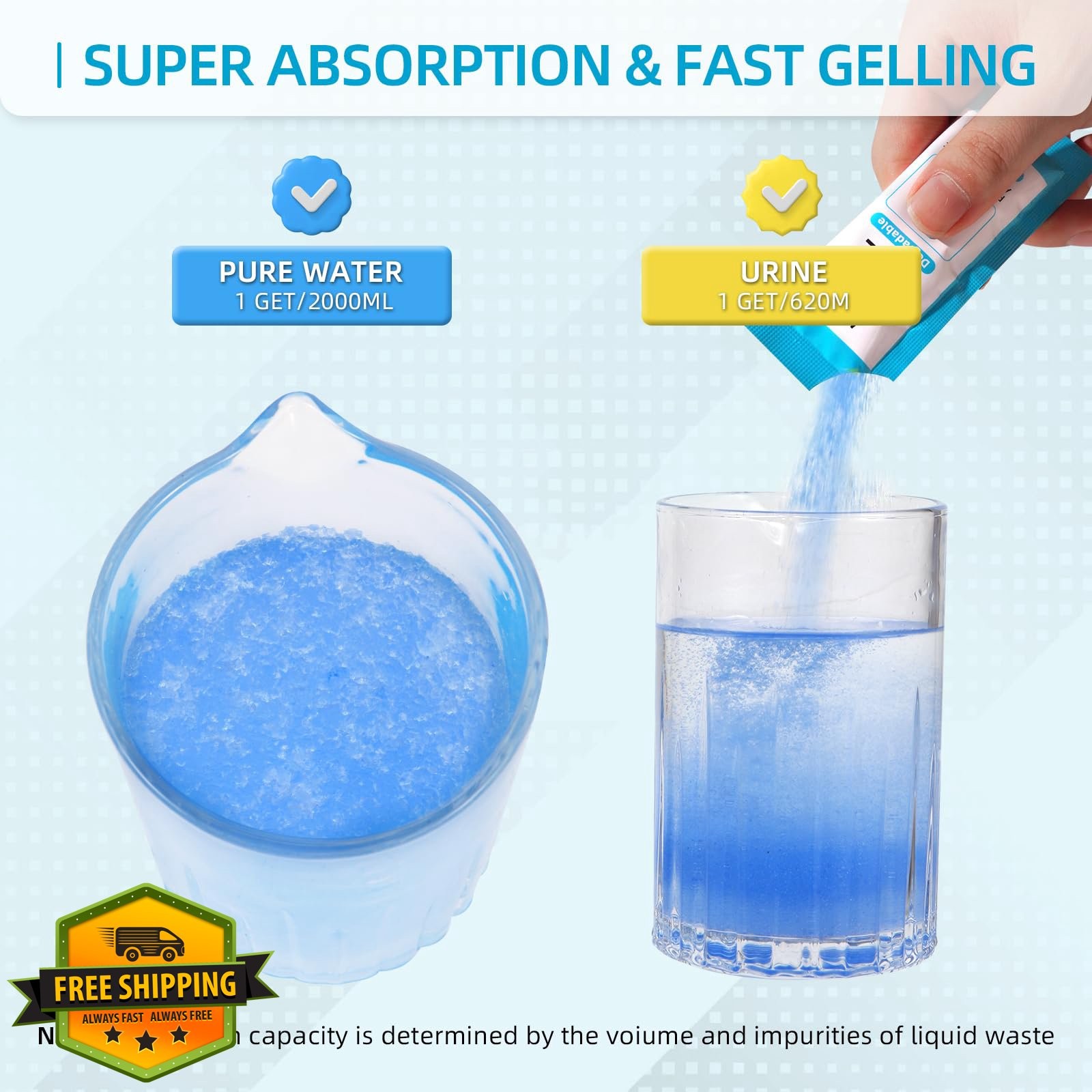 AVELOTUOTUG Toilet Gel Powder 25 Packets