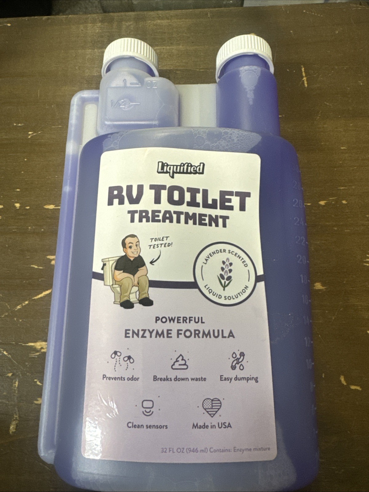 Rv Toilet Treatment – Odor Eliminator – Lavender Scent – Matts RV 32oz