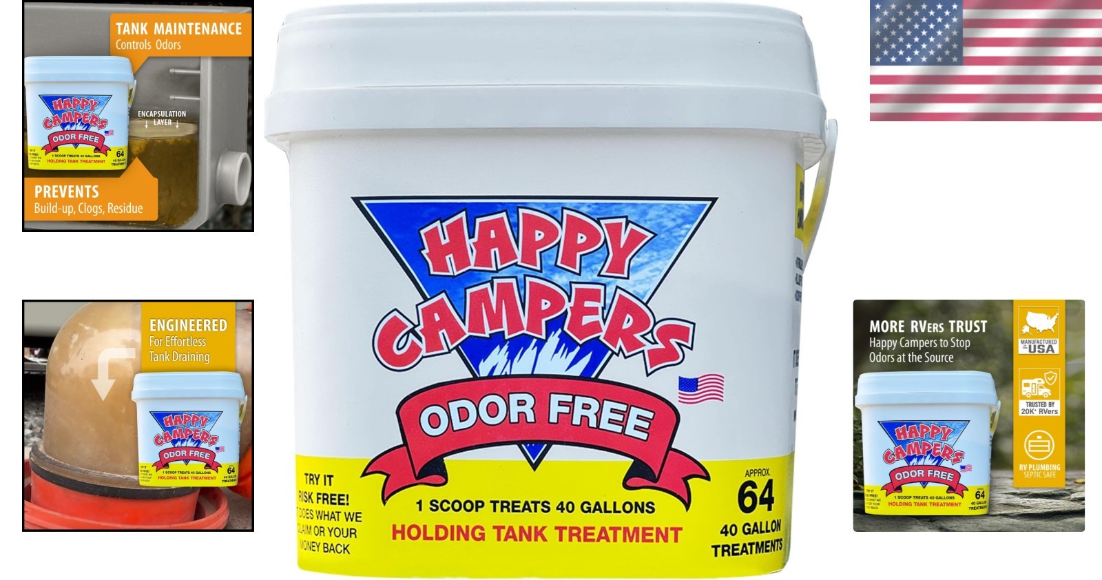 RV Black Tank Treatment – Odor Control & Clog Prevention