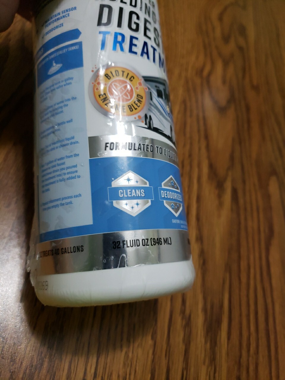 Active RV & Camper Holding Tank Digester Treatment 16 (2oz) Treatments New 32oz