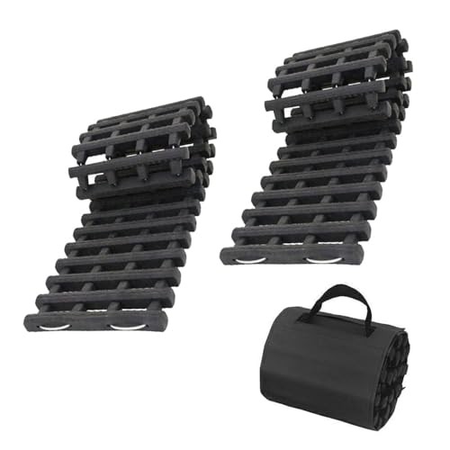 80CM 2PCS Tire Traction Mat, Portable Emergency Devices for Snow, 31.5 in/2pcs