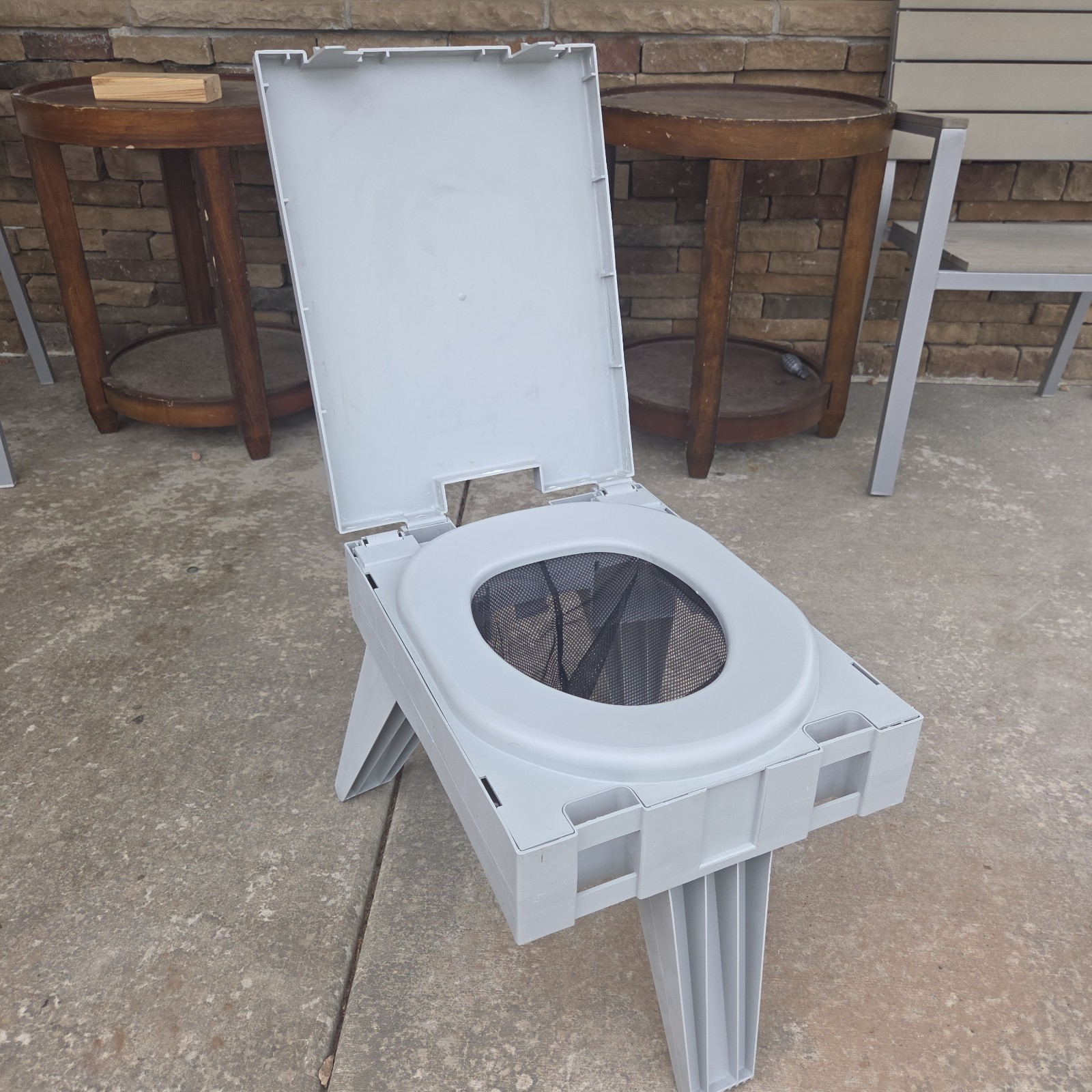 Cleanwaste GO Anywhere Portable Folding Toilet – Best for Camping or Overlanding
