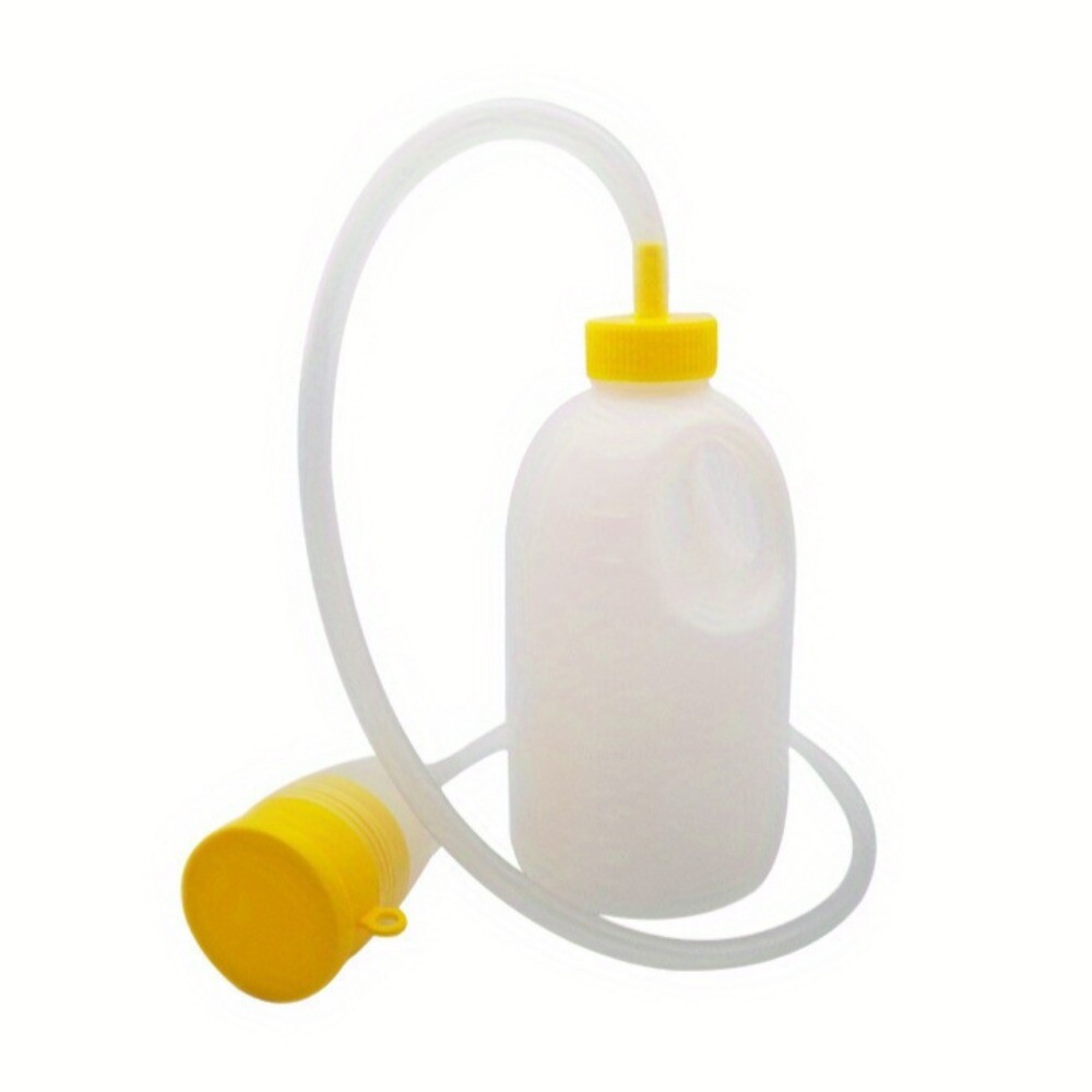 Portable Urinal with Lid, 57oz Leak-Proof for Travel, Car, Camping, Bedside Use