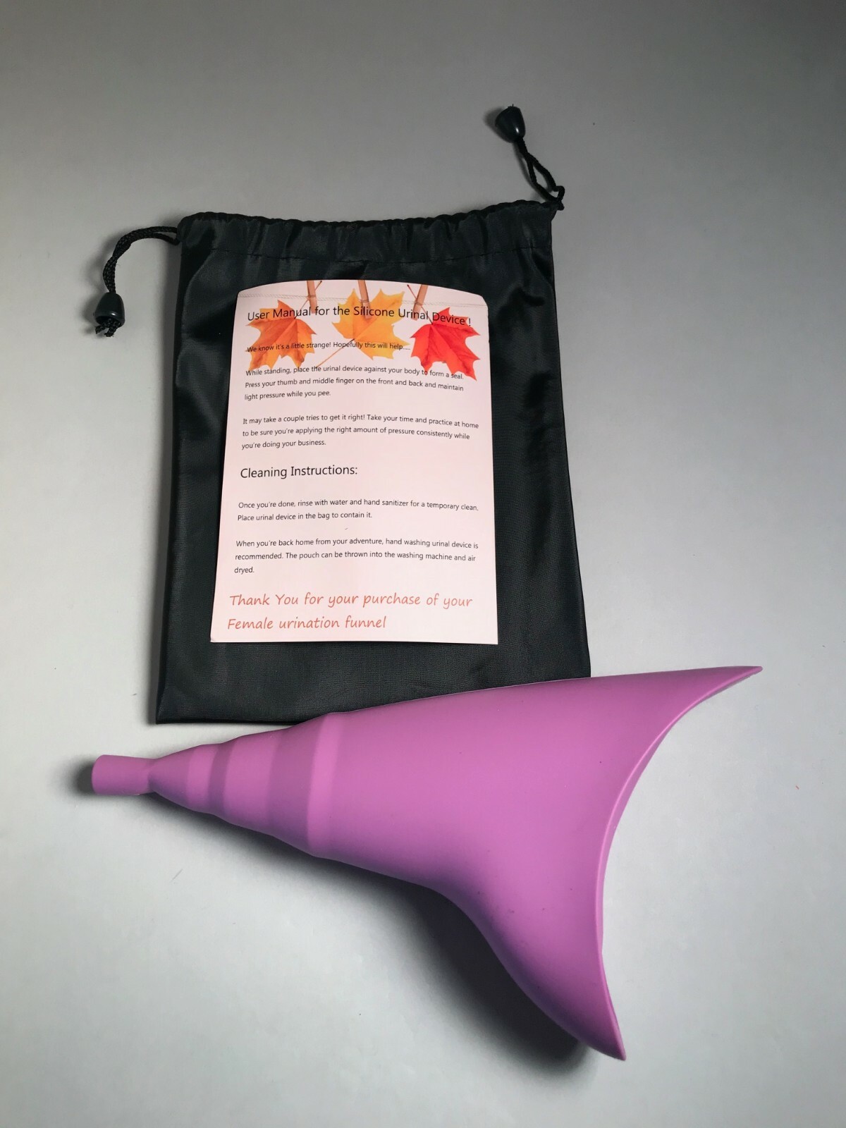 Female Portable Urinal “P P” Tube for camping and Boating for all women outdoors