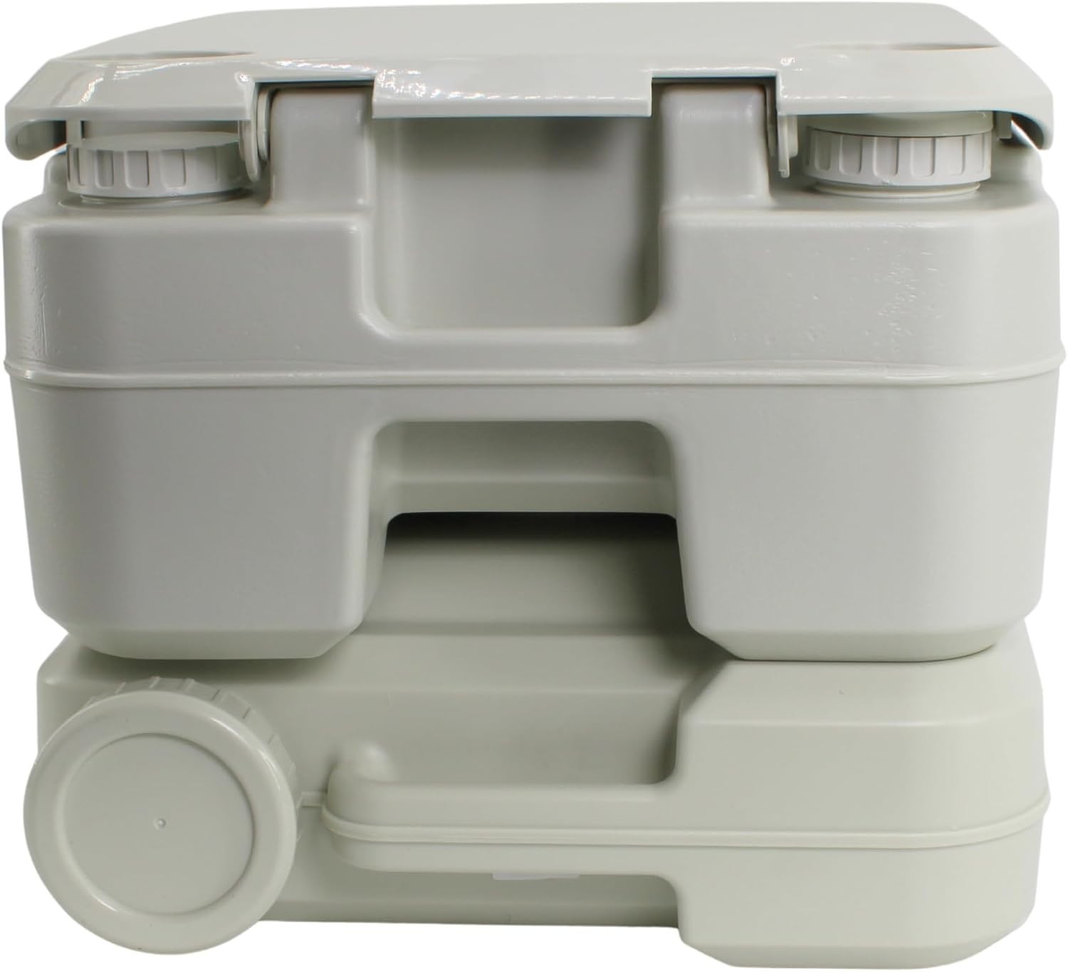 Self-Contained Portable Toilet – 3.43 Gallon Fresh Water, Odor Control System