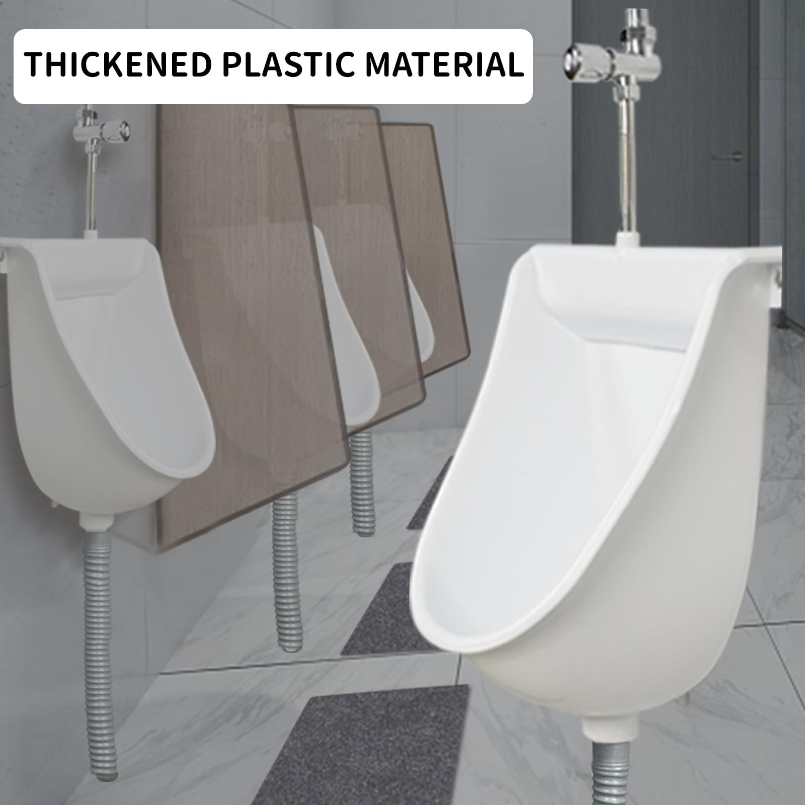 Wall Mounted Commercial Urinal Universal Washout TopSpud Urinal Bathroom Wate…