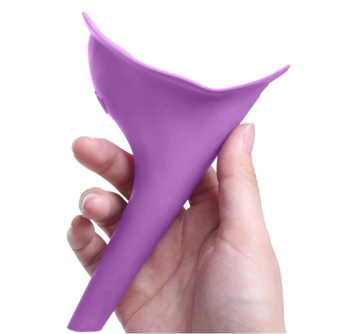 5Pcs Portable Female Woman Ladies She Urinal Urine Wee Funnel Camping Travel Loo